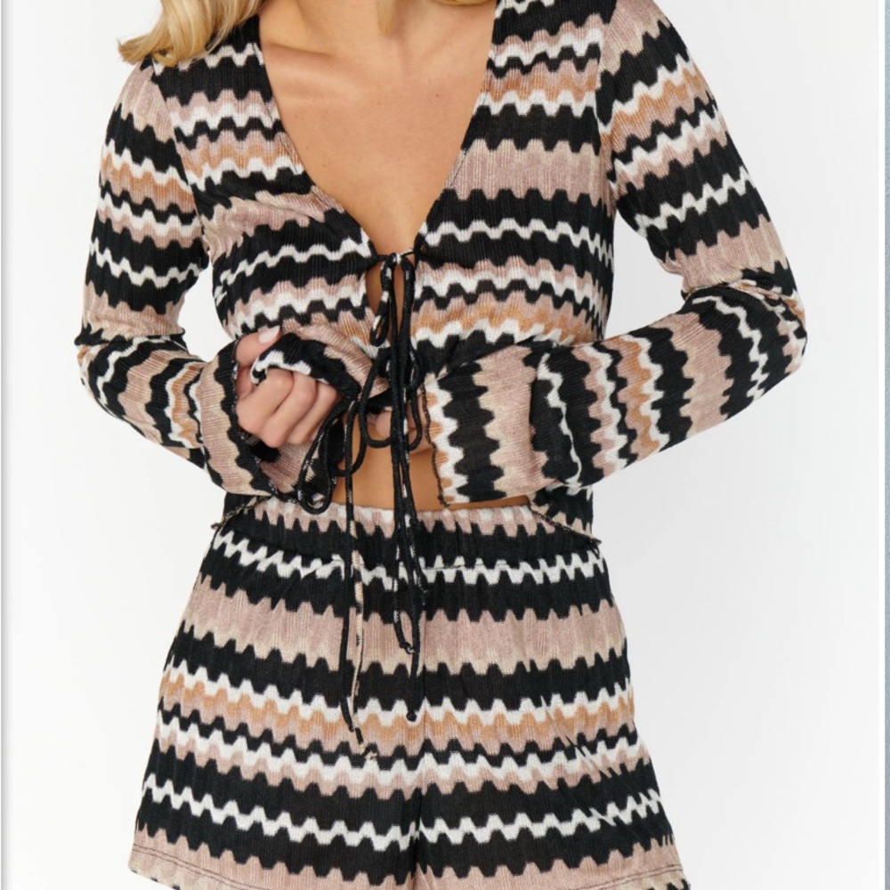 ISO Show me your mumu thrill tie top in groovy